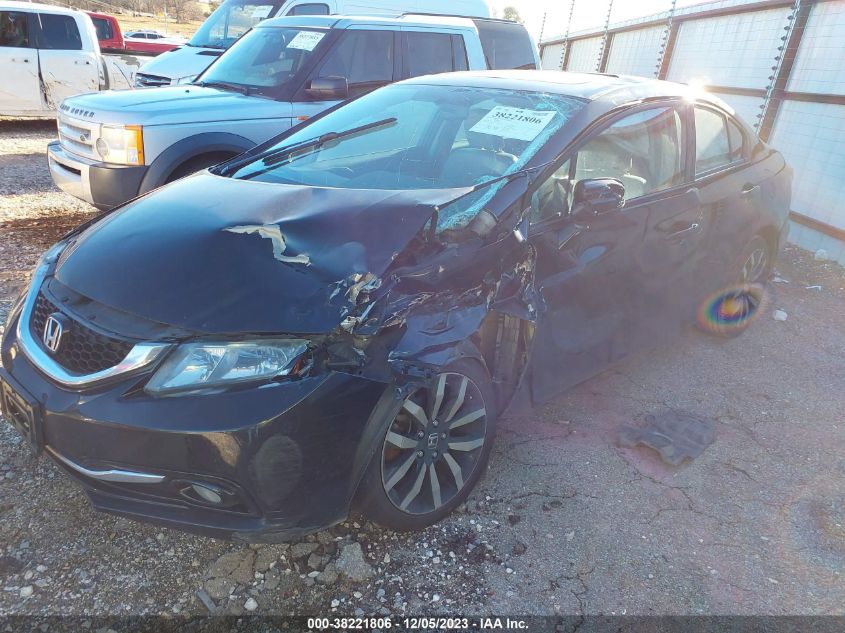 2015 HONDA CIVIC EXL - 2HGFB2F97FH525567
