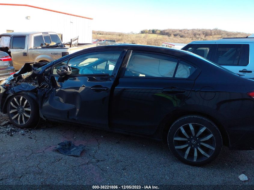 2015 HONDA CIVIC EXL - 2HGFB2F97FH525567