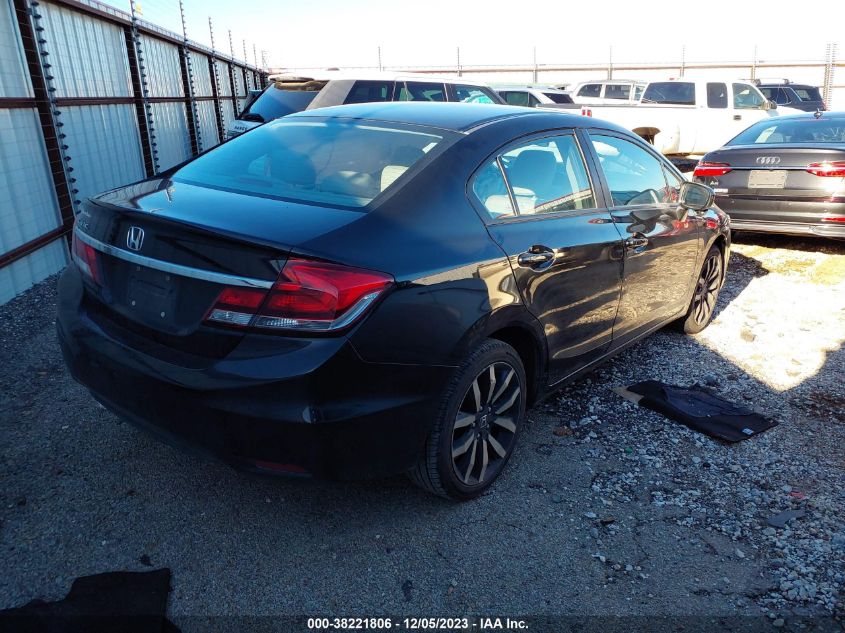 2015 HONDA CIVIC EXL - 2HGFB2F97FH525567