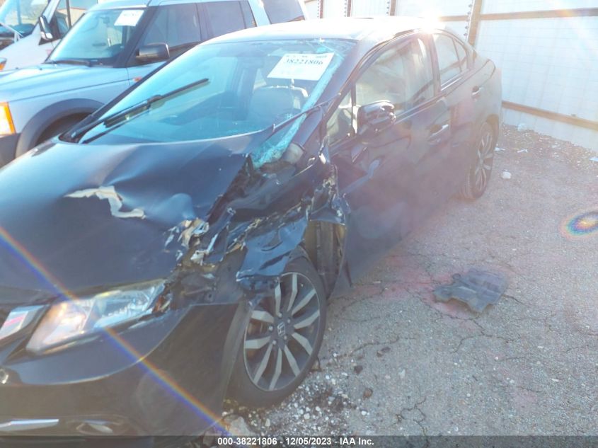 2015 HONDA CIVIC EXL - 2HGFB2F97FH525567