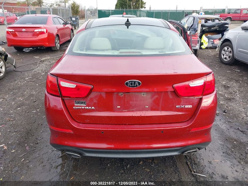 2015 KIA OPTIMA EX - 5XXGN4A79FG409009