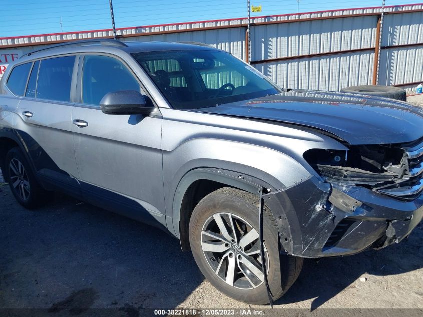 2022 VOLKSWAGEN ATLAS 2.0T SE - 1V2LP2CA0NC519756