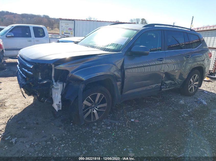 2022 VOLKSWAGEN ATLAS 2.0L TSI I-4 DOHC 16(VIN: 1V2LP2CA0NC519756