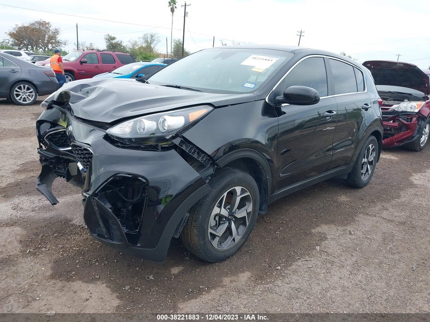 VIN KNDPM3AC4M7869503 2021 KIA SPORTAGE LX