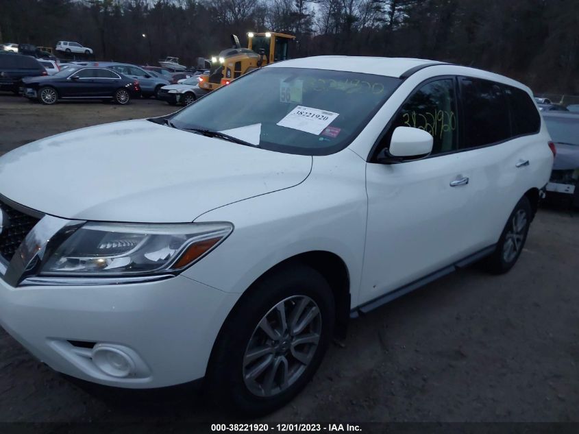 2015 NISSAN PATHFINDER S - 5N1AR2MM0FC620935