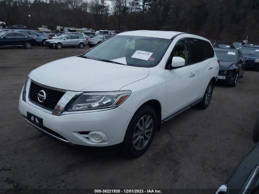 2015 NISSAN PATHFINDER S - 5N1AR2MM0FC620935
