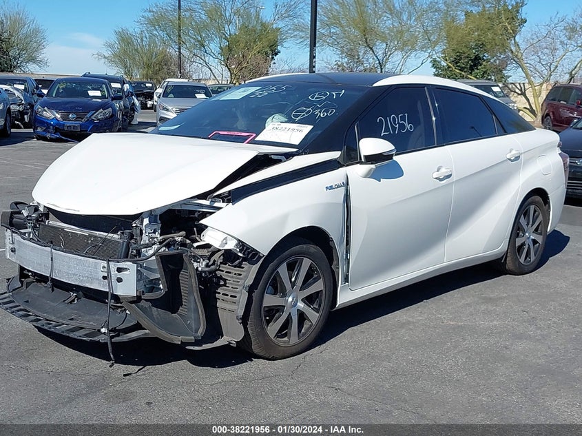 VIN JTDBVRBD0HA002710 2017 TOYOTA MIRAI