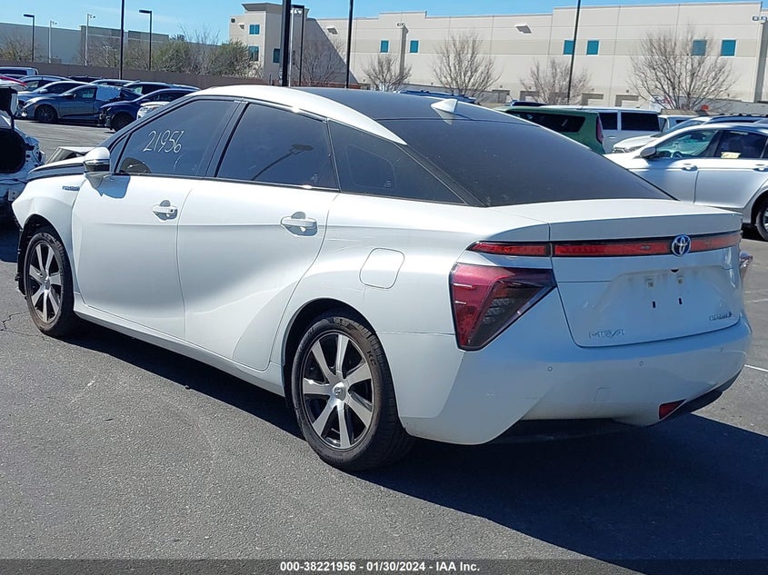 VIN JTDBVRBD0HA002710 2017 TOYOTA MIRAI