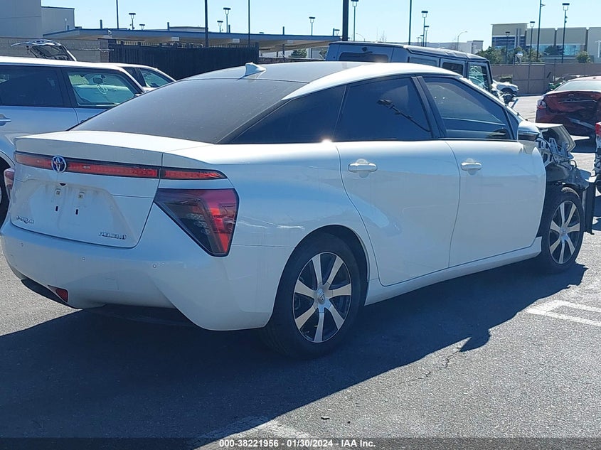 VIN JTDBVRBD0HA002710 2017 TOYOTA MIRAI
