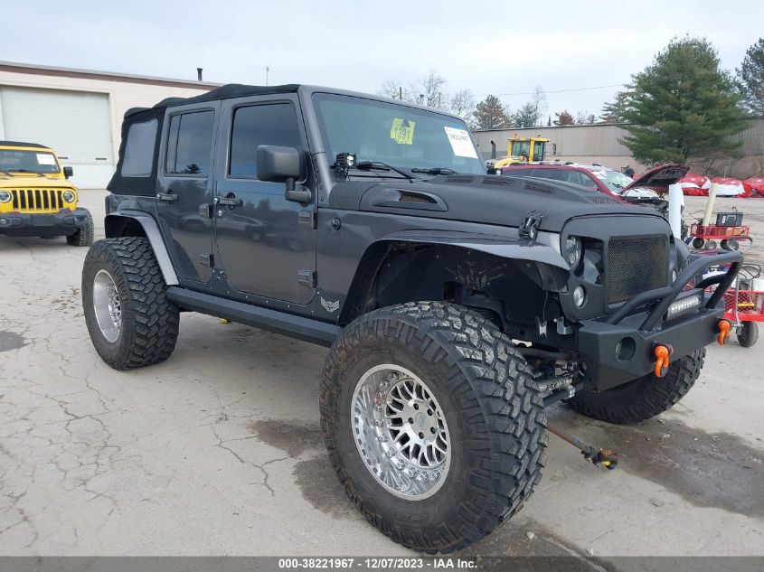 2014 JEEP WRANGLER UNLIMITED SAHARA - 1C4BJWEG2EL291573