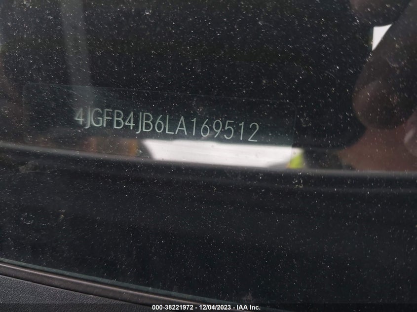 VIN 4JGFB4JB6LA169512 2020 MERCEDES-BENZ GLE 350