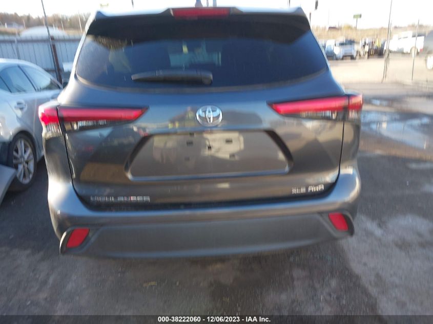 2021 TOYOTA HIGHLANDER XLE - 5TDGZRBH3MS058683