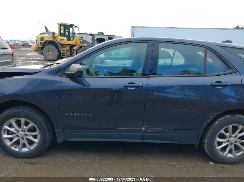 2018 CHEVROLET EQUINOX LS - 3GNAXREV2JL123027