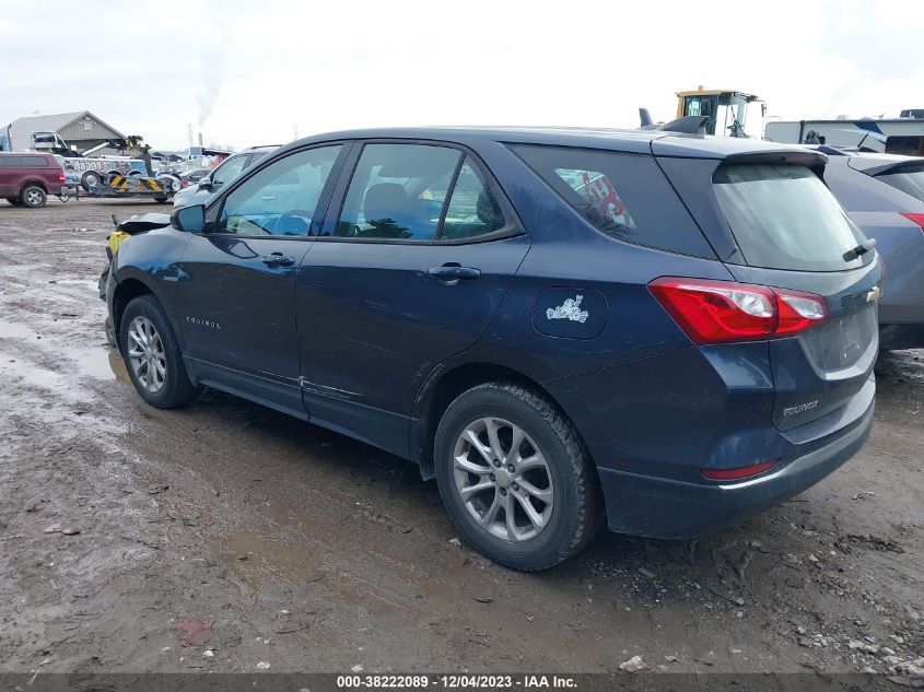 2018 CHEVROLET EQUINOX LS - 3GNAXREV2JL123027