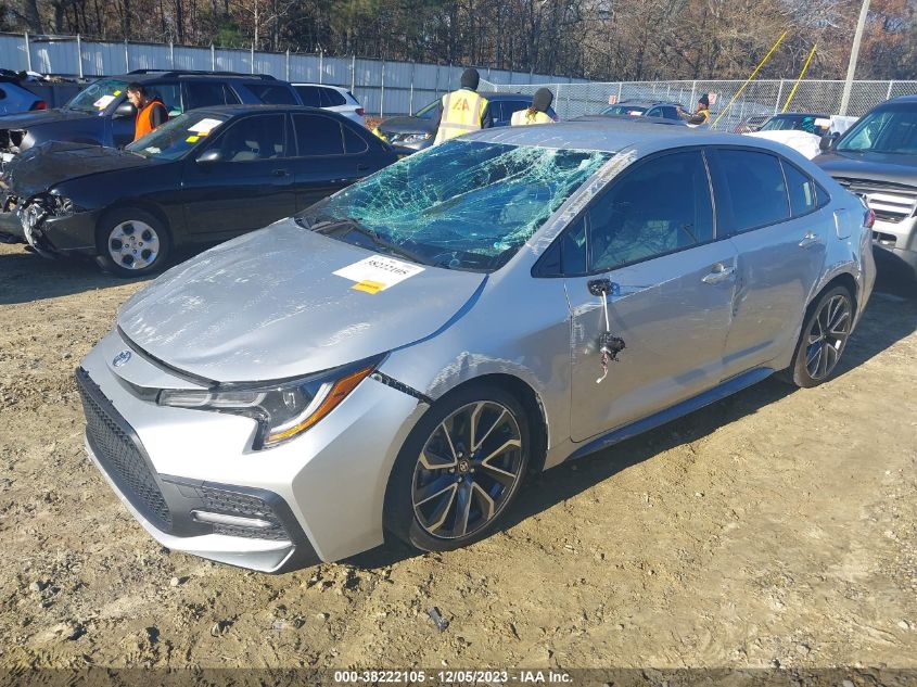 2020 TOYOTA COROLLA SE/NIGHT SHADE - JTDS4RCE0LJ036049