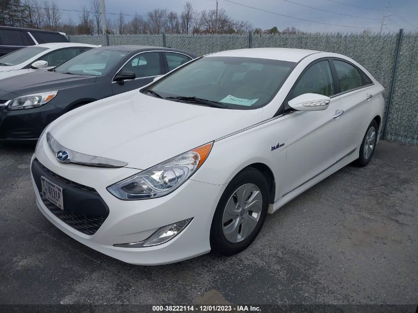 2015 HYUNDAI SONATA HYBRID - KMHEC4A44FA133087
