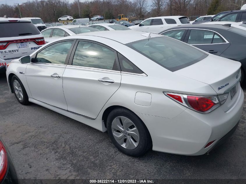 2015 HYUNDAI SONATA HYBRID - KMHEC4A44FA133087