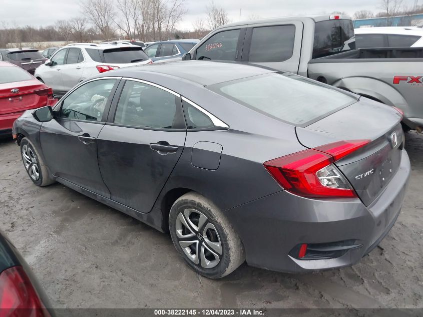 2017 HONDA CIVIC LX - 19XFC2F51HE075339