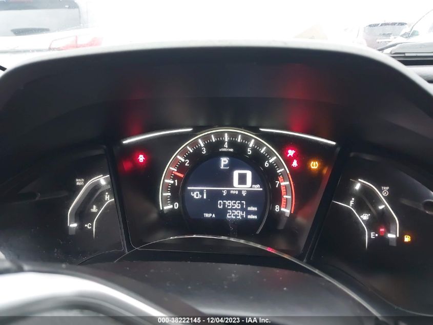 2017 HONDA CIVIC LX - 19XFC2F51HE075339