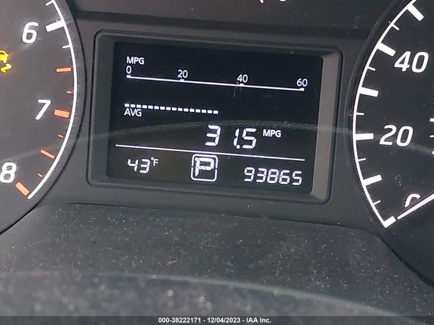 2015 NISSAN SENTRA S/SV/SR/SL - 3N1AB7APXFY281065