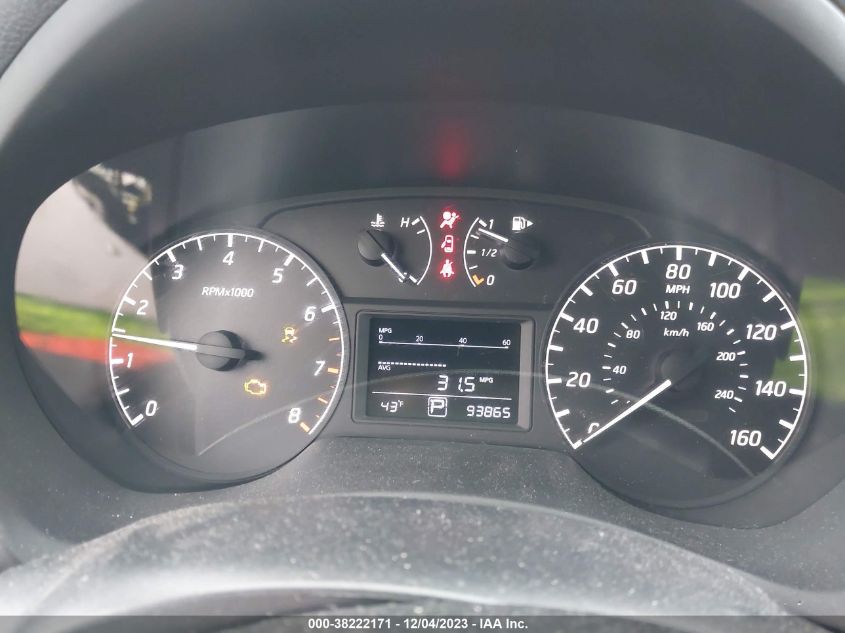 2015 NISSAN SENTRA S/SV/SR/SL - 3N1AB7APXFY281065