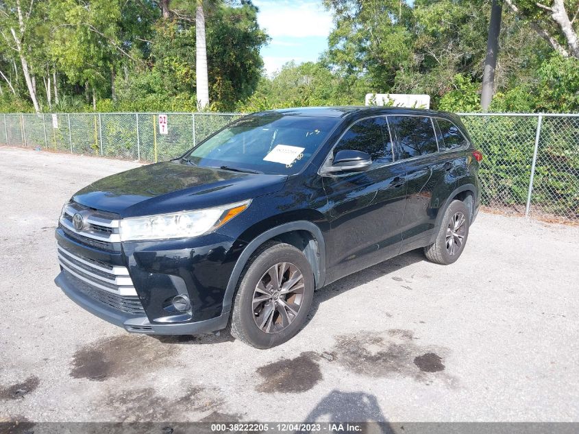 2018 TOYOTA HIGHLANDER LE - 5TDZARFH6JS038580