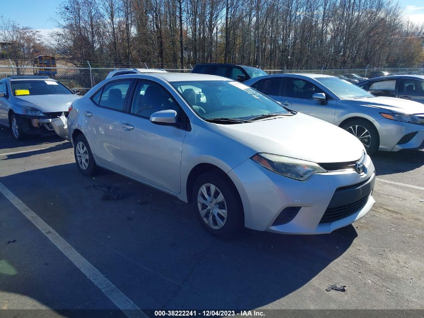 2015 TOYOTA COROLLA L/LE/LE PLS/PRM/S/S PLS - 2T1BURHE3FC472323