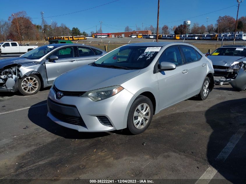 2015 TOYOTA COROLLA L/LE/LE PLS/PRM/S/S PLS - 2T1BURHE3FC472323