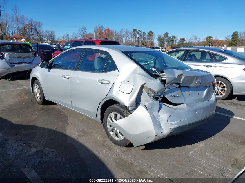 2015 TOYOTA COROLLA L/LE/LE PLS/PRM/S/S PLS - 2T1BURHE3FC472323