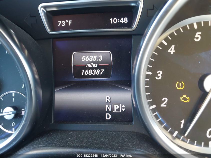 2015 MERCEDES-BENZ ML 350 4JGDA5JB2FA498096
