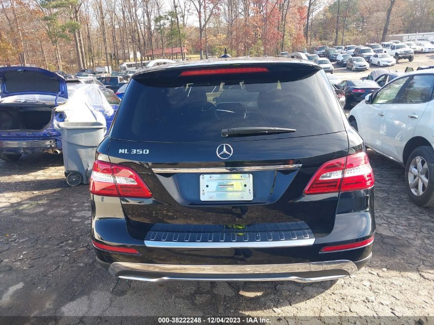 2015 MERCEDES-BENZ ML 350 4JGDA5JB2FA498096