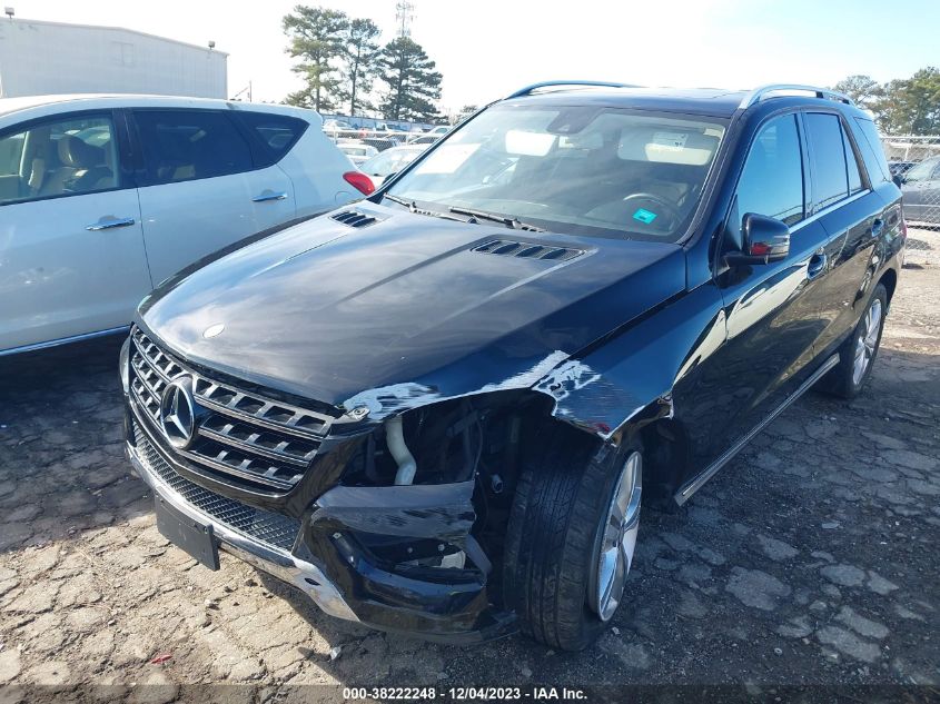 2015 MERCEDES-BENZ ML 350 4JGDA5JB2FA498096