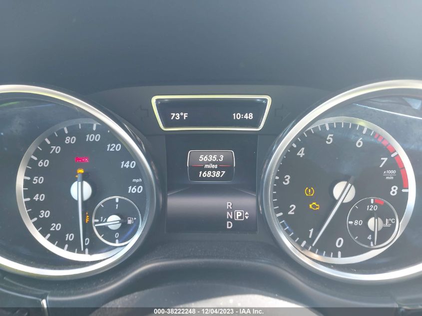 2015 MERCEDES-BENZ ML 350 4JGDA5JB2FA498096