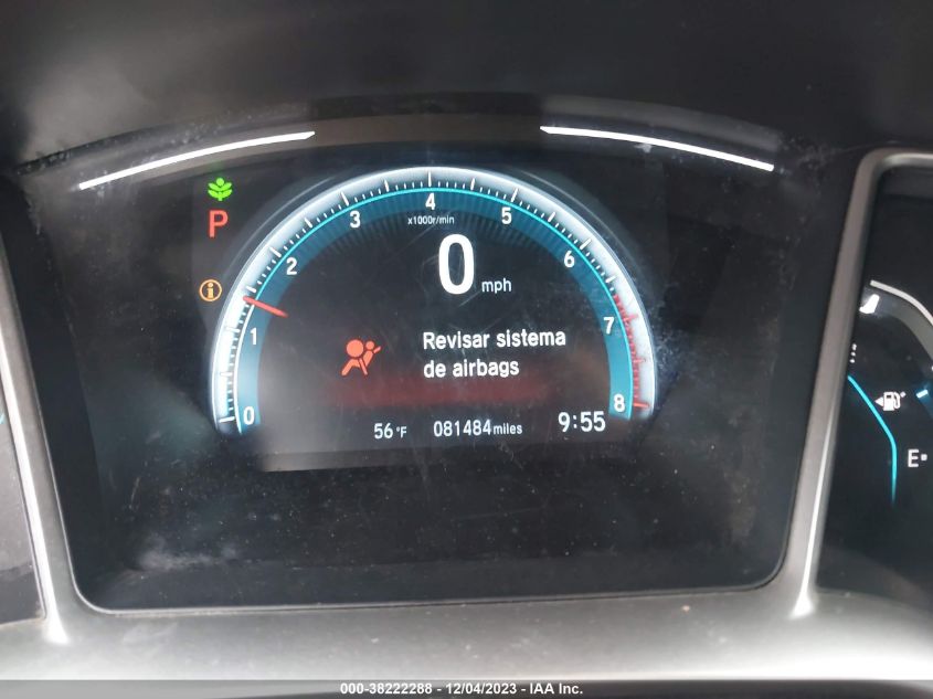 2017 HONDA CIVIC EX - 2HGFC2F78HH523597
