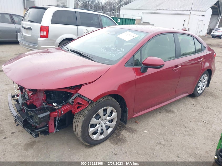 VIN JTDB4MEE5PJ009581 2023 TOYOTA COROLLA LE