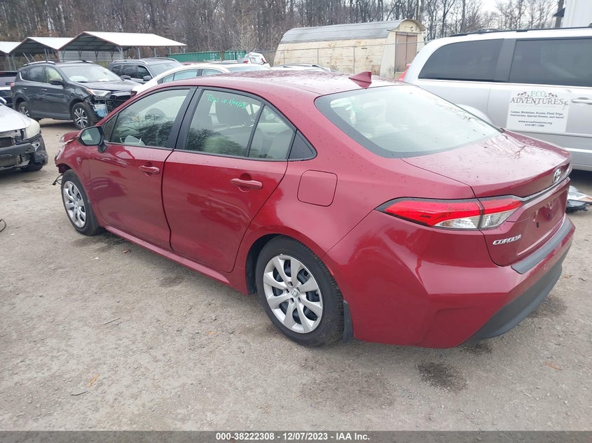 VIN JTDB4MEE5PJ009581 2023 TOYOTA COROLLA LE