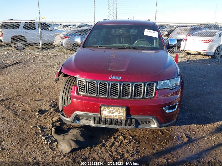2018 JEEP GRAND CHEROKEE LIMITED 4X4 - 1C4RJFBG7JC200665