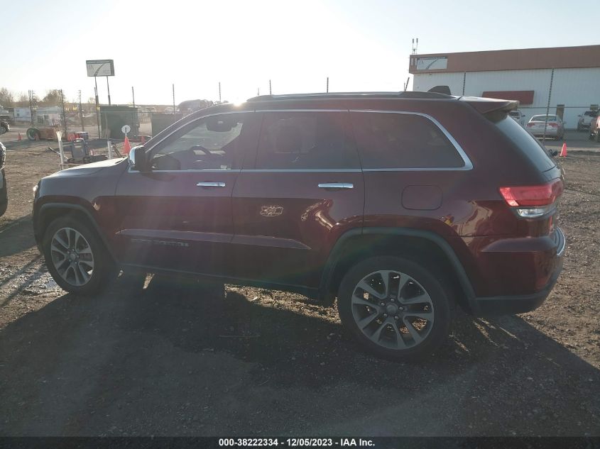 2018 JEEP GRAND CHEROKEE LIMITED 4X4 - 1C4RJFBG7JC200665