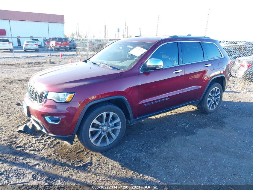 2018 JEEP GRAND CHEROKEE LIMITED 4X4 - 1C4RJFBG7JC200665