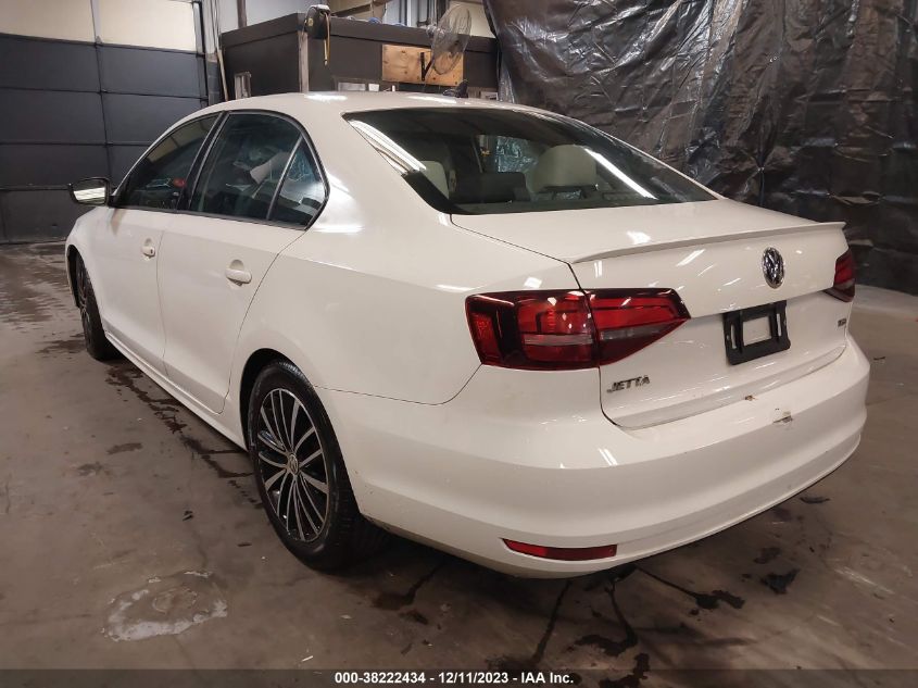 2016 VOLKSWAGEN JETTA 1.8T SPORT - 3VWD17AJ7GM286819