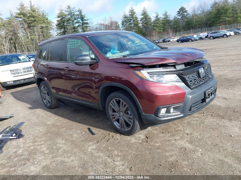 2020 HONDA PASSPORT AWD EX-L - 5FNYF8H57LB018386