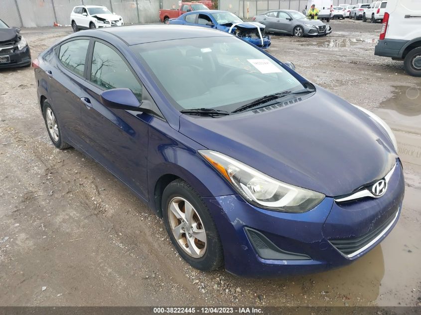2014 HYUNDAI ELANTRA SE - 5NPDH4AE8EH472291