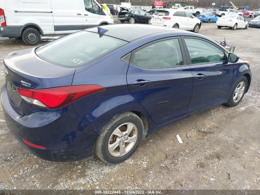 2014 HYUNDAI ELANTRA SE - 5NPDH4AE8EH472291