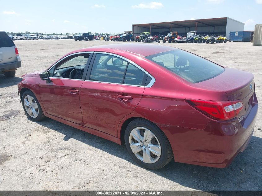 2015 SUBARU LEGACY 2.5I - 4S3BNAA68F3044547