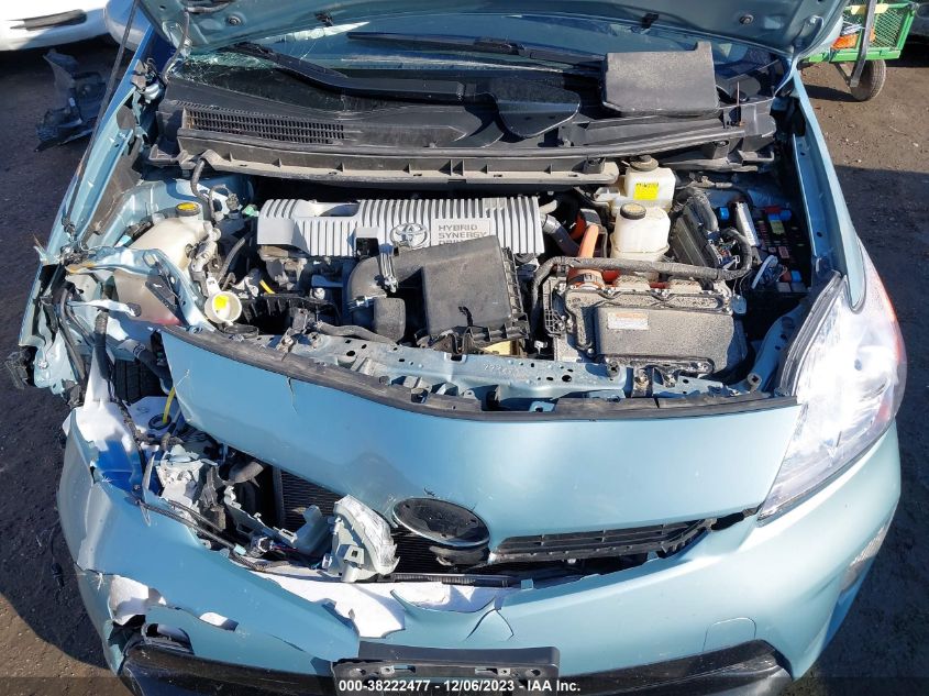 2014 TOYOTA PRIUS - JTDKN3DU7E1769380