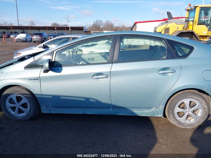 2014 TOYOTA PRIUS - JTDKN3DU7E1769380