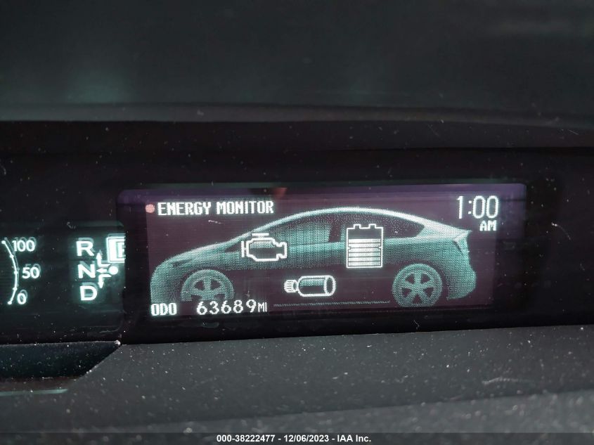 2014 TOYOTA PRIUS - JTDKN3DU7E1769380