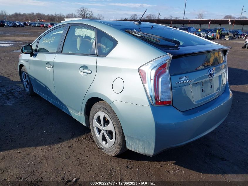 2014 TOYOTA PRIUS - JTDKN3DU7E1769380