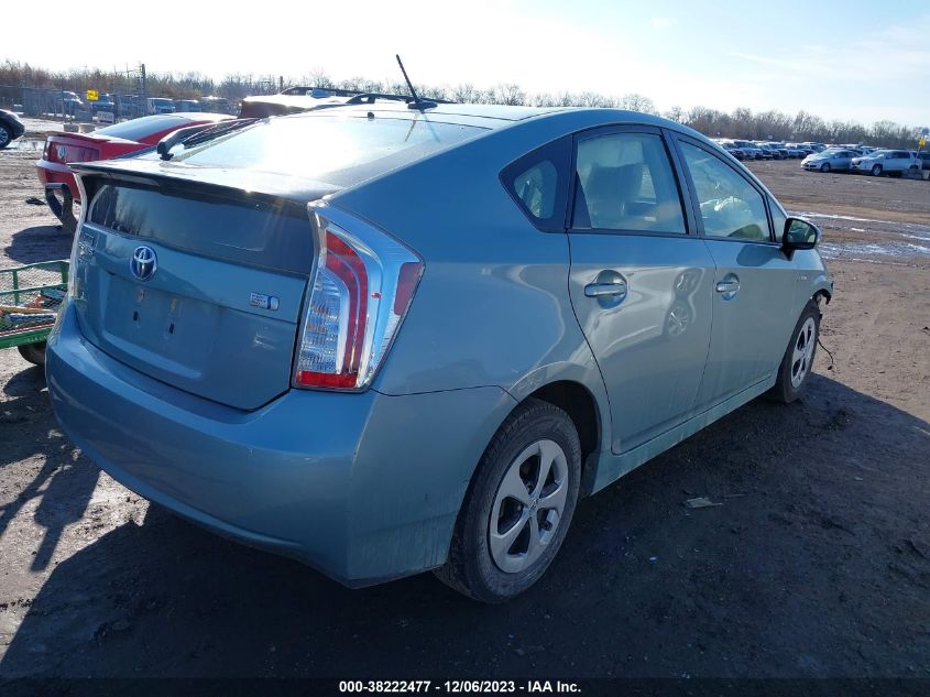 2014 TOYOTA PRIUS - JTDKN3DU7E1769380