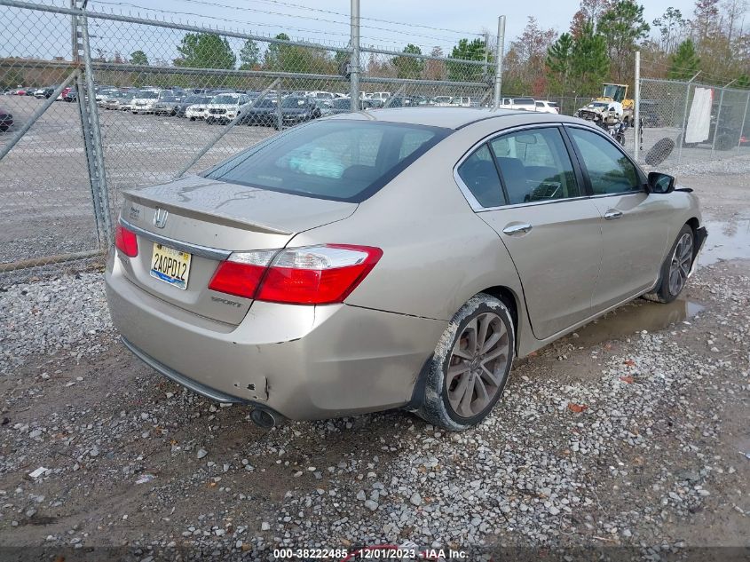 2015 HONDA ACCORD SPORT - 1HGCR2F50FA106485
